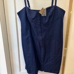 J. Crew bustier dress, Sz 16